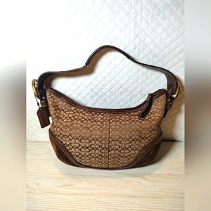 Small Coach Hobo Purse 🤎